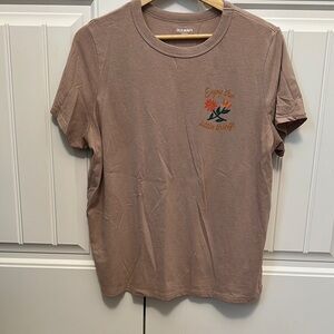 Old Navy Brown Graphic T-Shirt